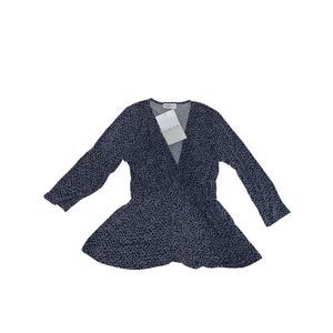 NWT Gilli Wrap Blouse size small